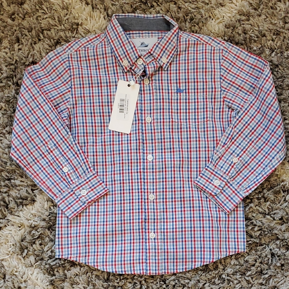 Southbound Plaid Button Down Shirt